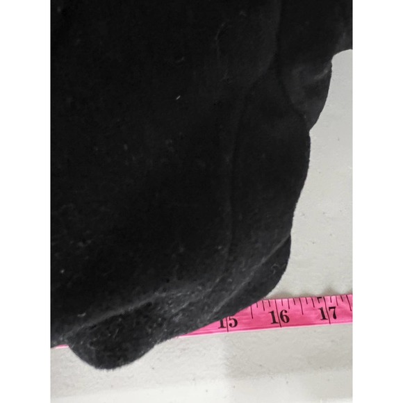 Cole Haan Womens Coat Size 4 Button Front Belted Trench Wool Blend Black - Picture 6 of 6